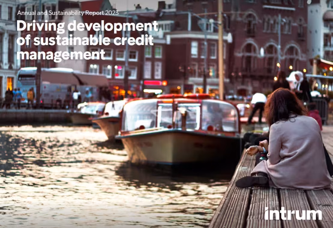 Relatório Anual e de Sustentabilidade da Intrum para 2023